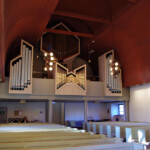Stora Sköndals kyrka: Orgelläktaren.